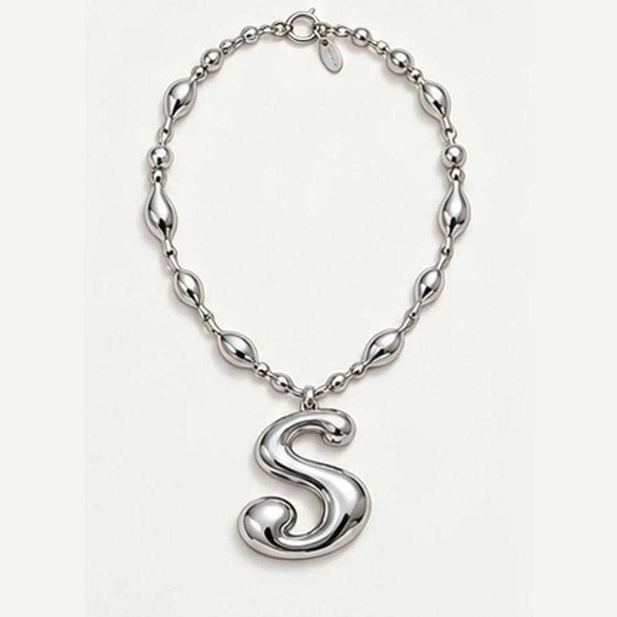 Liquid S Pendant Necklace